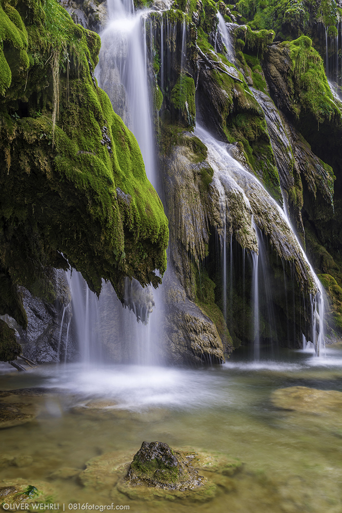 Cascades des Tufs, Jura France