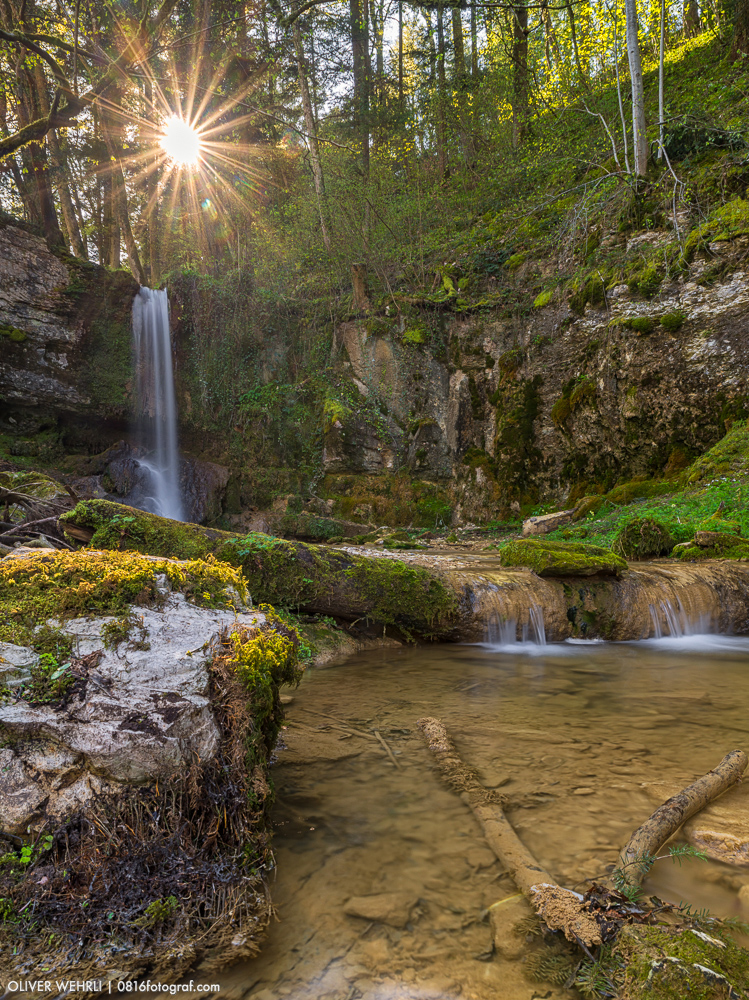 Linner Wasserfall, Wasserfall, Aargau,
