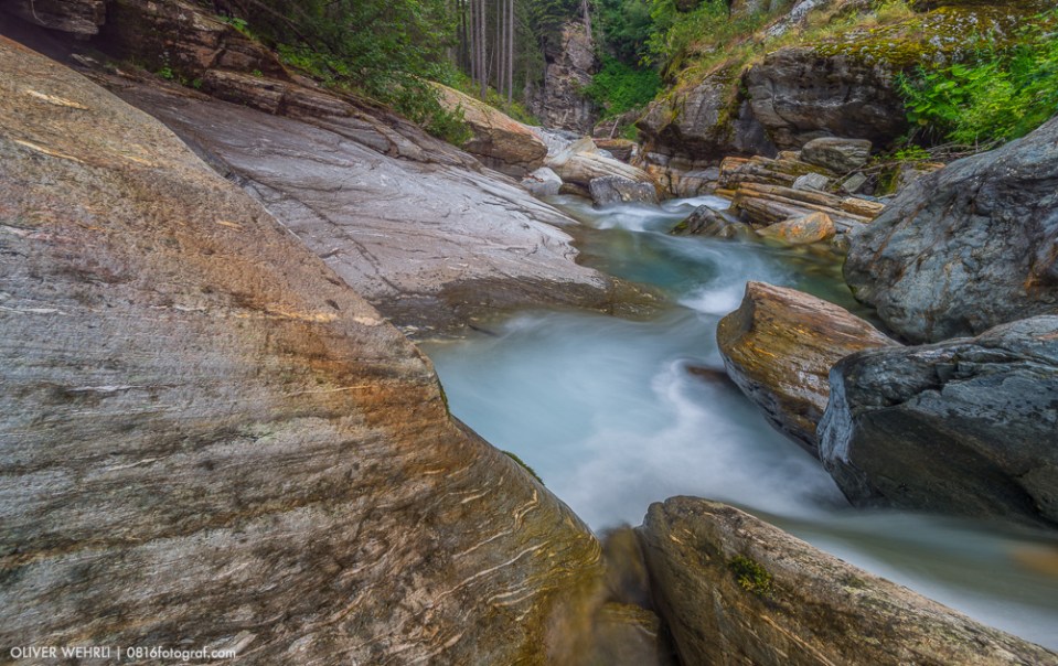 Valsertal, Bergbach, Valser Bergbach, Valser Rhein, Vals