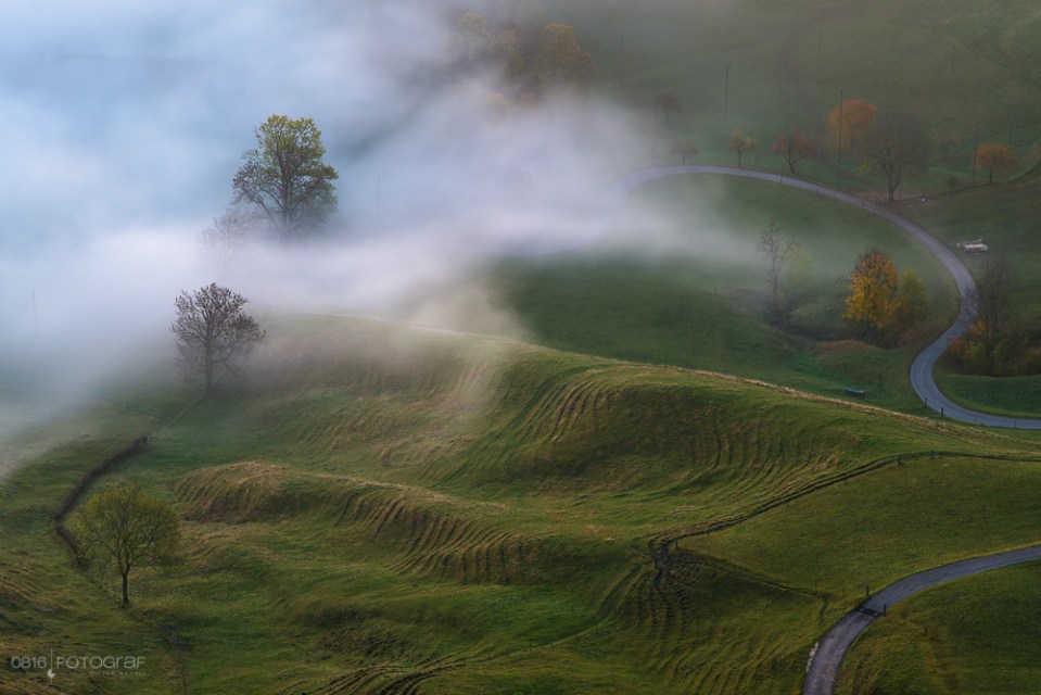 Passwang, Jura, Schweiz, Herbst, Nebel, Herbstfoto, Landschaftsfotografie