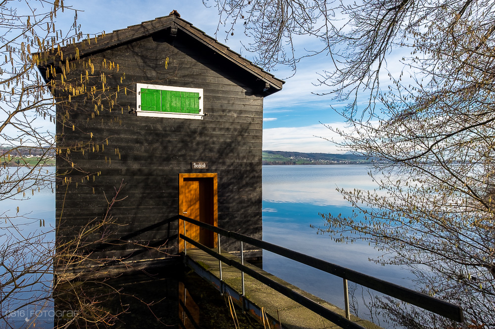 Hallwilersee mit Seehüsli