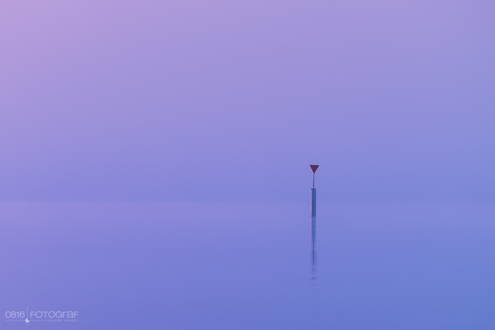 Hallwilersee mit Morgennebel