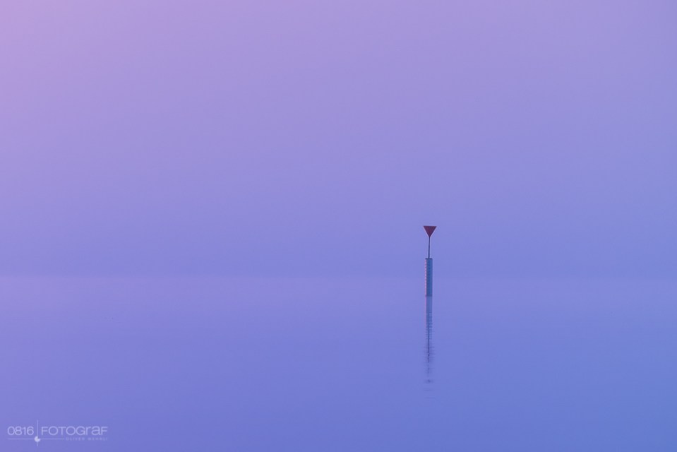 Hallwilersee mit Morgennebel