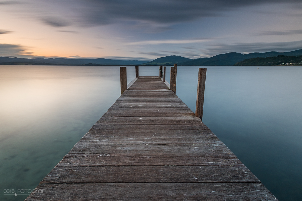 Lake Taupo, See, Sonnenaufgang, Sunrise, Neuseeland, New Zealand, Taupo