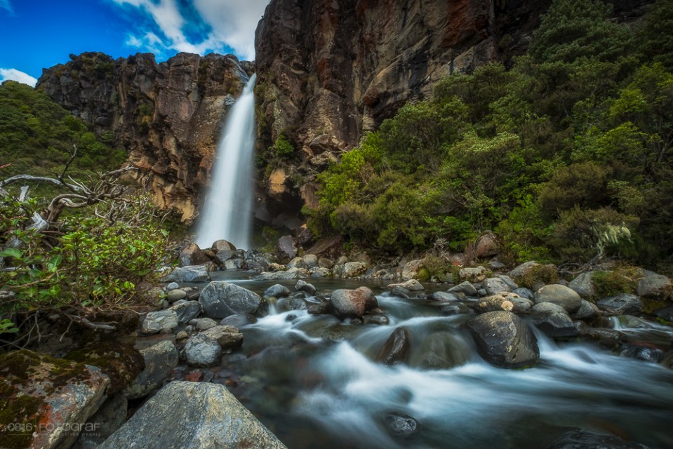 Taranaki Waterfall, Taranaki, Wasserfall, Waterfall, New Zealand, Neuseeland, Tongariro, Tongariro Nationalpark,