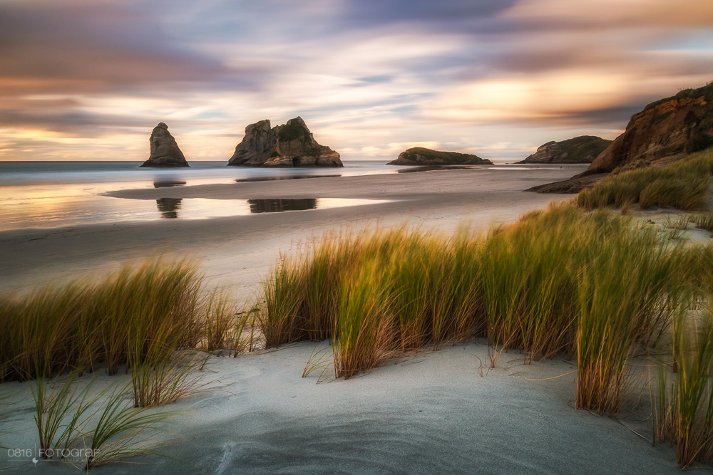 Wharariki Beach, New Zealand, Neuseeland, Wharariki