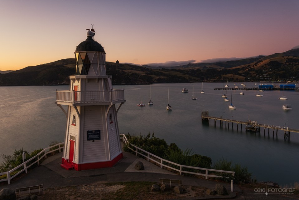 Akaroa, Canterbury, Halbinsel, Südinsel, Wharf, Dalys Wharf, Neuseeland, meeresbucht,