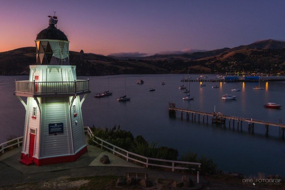 Akaroa, Canterbury, Halbinsel, Südinsel, Wharf, Dalys Wharf, Neuseeland, meeresbucht,