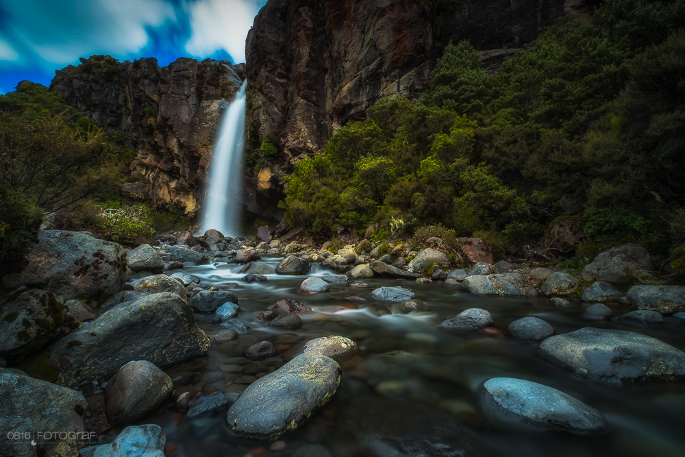 Taranaki Waterfall, Taranaki, Wasserfall, Waterfall, New Zealand, Neuseeland, Tongariro, Tongariro Nationalpark,
