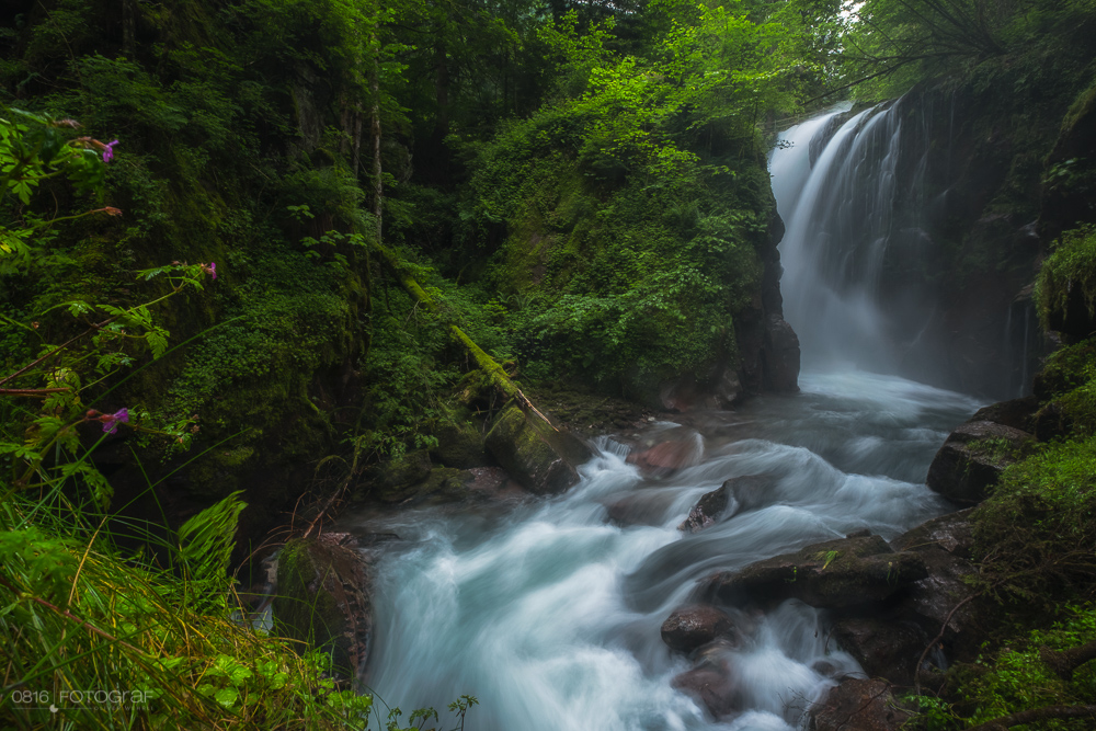 Murgbachfall, Murgbach, Murg, Wasserfall, Wasser, Wasserfälle, Verrucano Stein