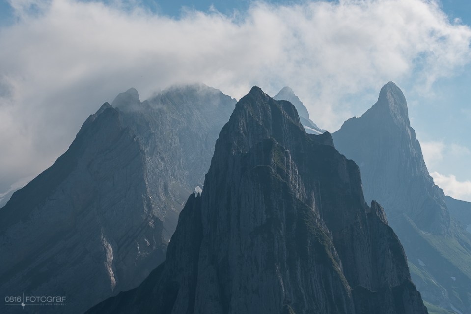 Schäfler, Alpstein, Appenzell, Säntis, Schäfler Sattel, Schäfler Oehrli, Wanderung Schäfler, Wanderung Alpstein,