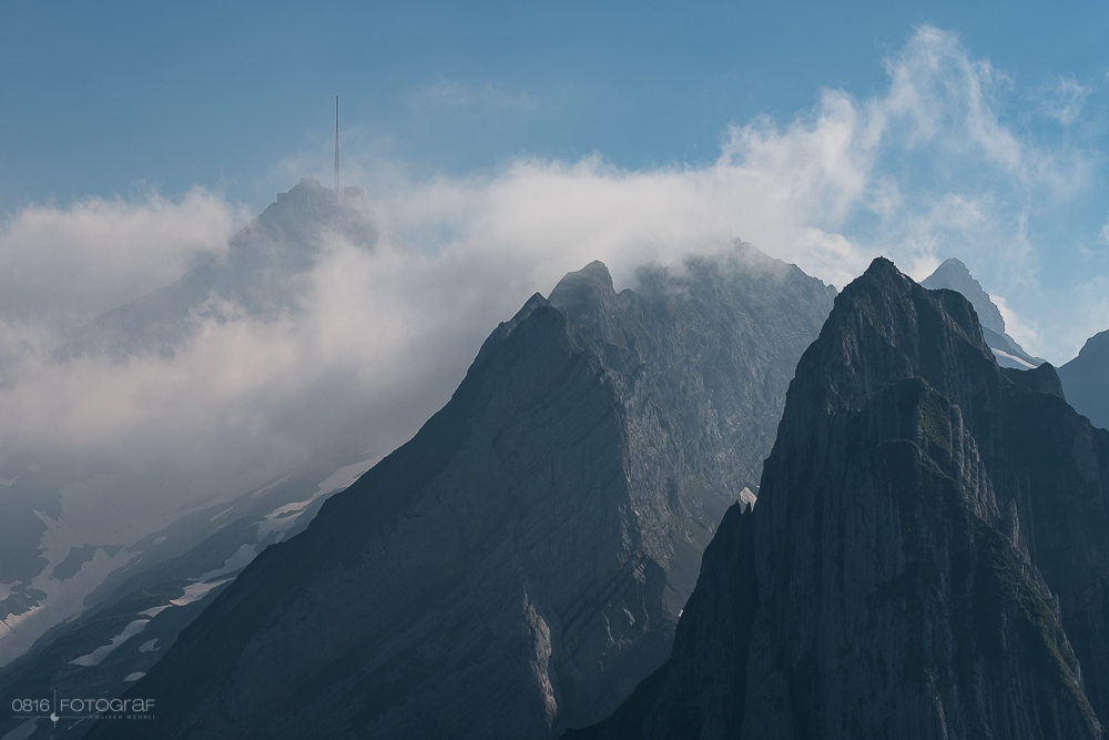 Schäfler, Alpstein, Säntis, Schäfler Sattel, Schäfler Oehrli, Wanderung Schäfler, Wanderung Alpstein,