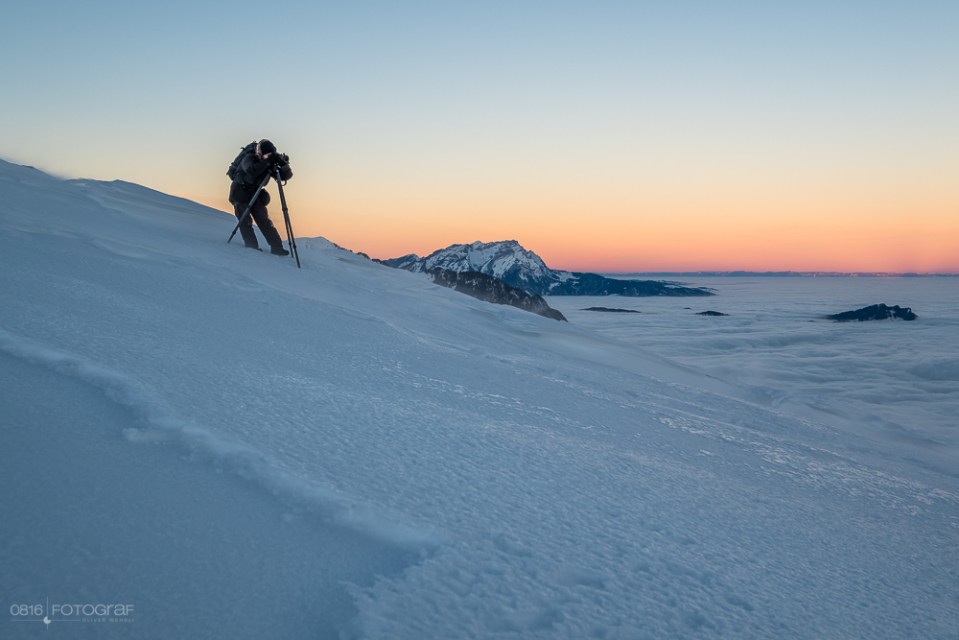 Reto Savoca, Niederbauen, Winter
