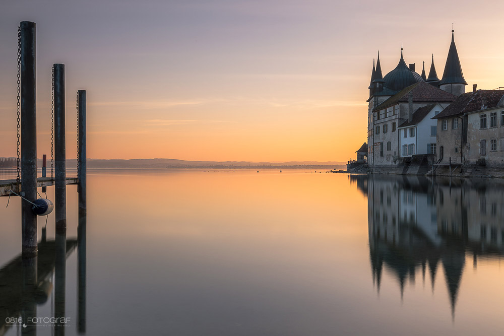 Steckborn, Bodensee, Altstadt, Stadtansicht, Städteansichten, Schweiz, Stadtansicht Schweiz, Thurgau, Städtefotografie Schweiz, Sonnenaufgang, Sunrise, Fujifilm, Fujifilm GFX, Nisi Filter,