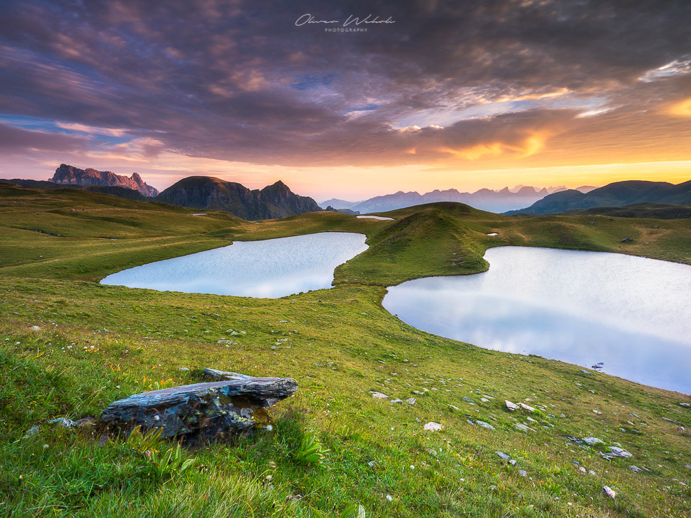 Chammseeli, Chammsee, Flumserberg, Sonnenaufgang, Bergsee, Bergseen Schweiz, Sonnenaufgang Bergsee, Landschaftsfoto, Landschaftstoto Bergsee, Landschaftsfotografie, Landschaft Bergsee Schweiz, Bergsee St.Gallen, Mürtschenstock, Churfirsten, Sonnenaufgang Bergsee Schweiz, Landschaftsfoto