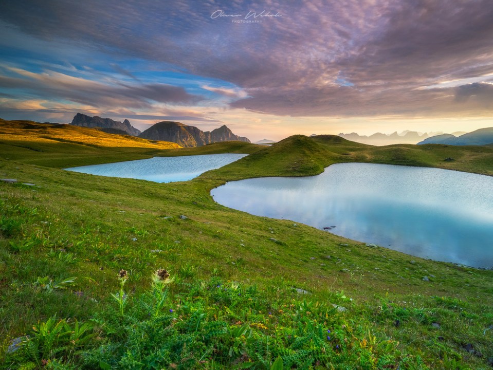 Chammseeli, Chammsee, Flumserberg, Sonnenaufgang, Bergsee, Bergseen Schweiz, Sonnenaufgang Bergsee, Landschaftsfoto, Landschaftstoto Bergsee, Landschaftsfotografie, Landschaft Bergsee Schweiz, Bergsee St.Gallen, Mürtschenstock, Churfirsten, Sonnenaufgang Bergsee Schweiz, Landschaftsfoto
