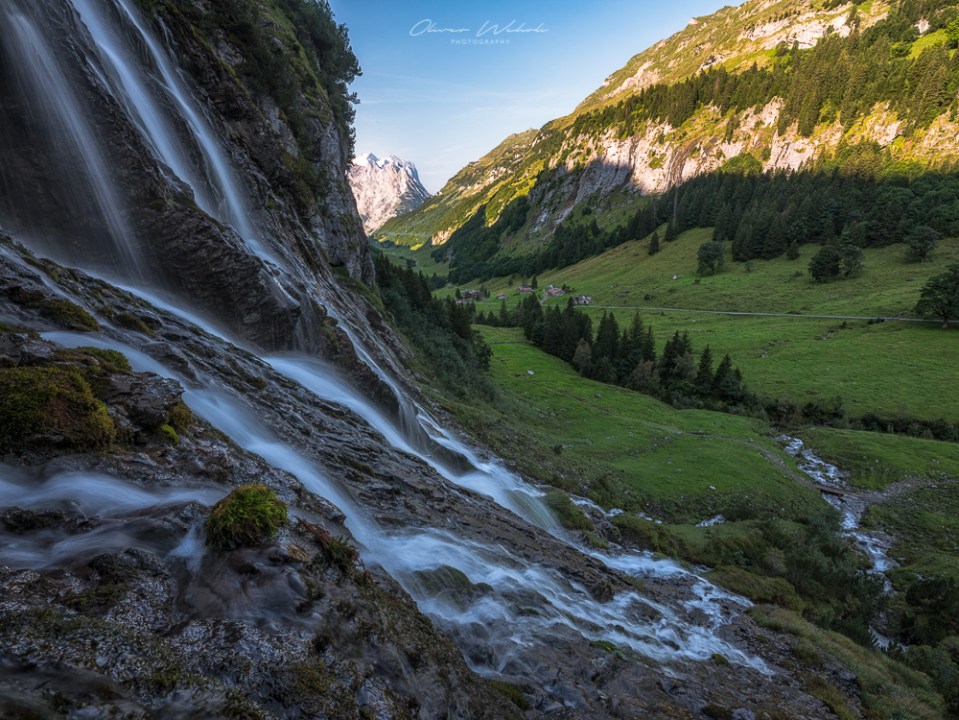 Fujifilm GFX Landscape, Wasserfall, Schweiz, Landschaftsfotografie, Gental, Berner Oberland, Bergsee Schweiz, Swiss mountain lake, landscape photography, landschaftsfotograf, fujifilm, gfx, mittelformat,