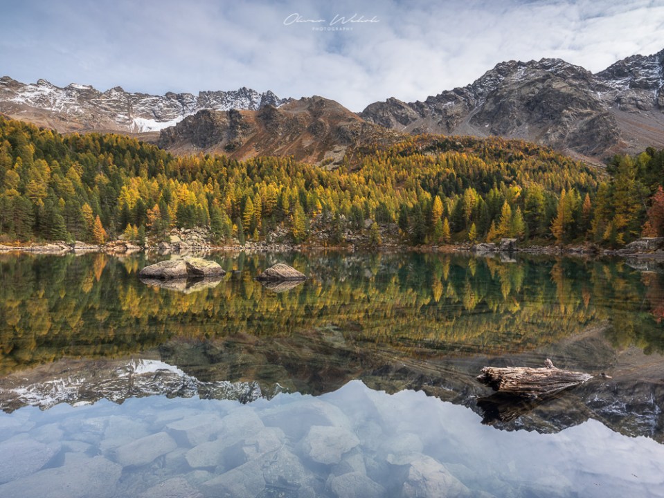 Herbst, Lärchen, Indian Summer, Engadin, Oberengadin, Herbststimmung Engadin, Landschaftsfoto Schweiz, Landschaftsfotografie Schweiz, Landschaftsfoto Herbst Schweiz, Fujifilm GFX Landscape. GFX Landscape Photography, Fujifilm, Sonnenaufgang Engadin, Landschaftsfotograf, Landschaft Herbst, Lago Saoseo, Saoseo Herbst, Val di Campo Herbst, Autumn Saoseo Lake,